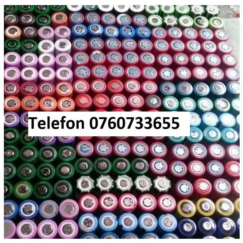 Acumulatori 18650 celule - filetante lampi solare aspiratoare lanterne camere supraveghere etc