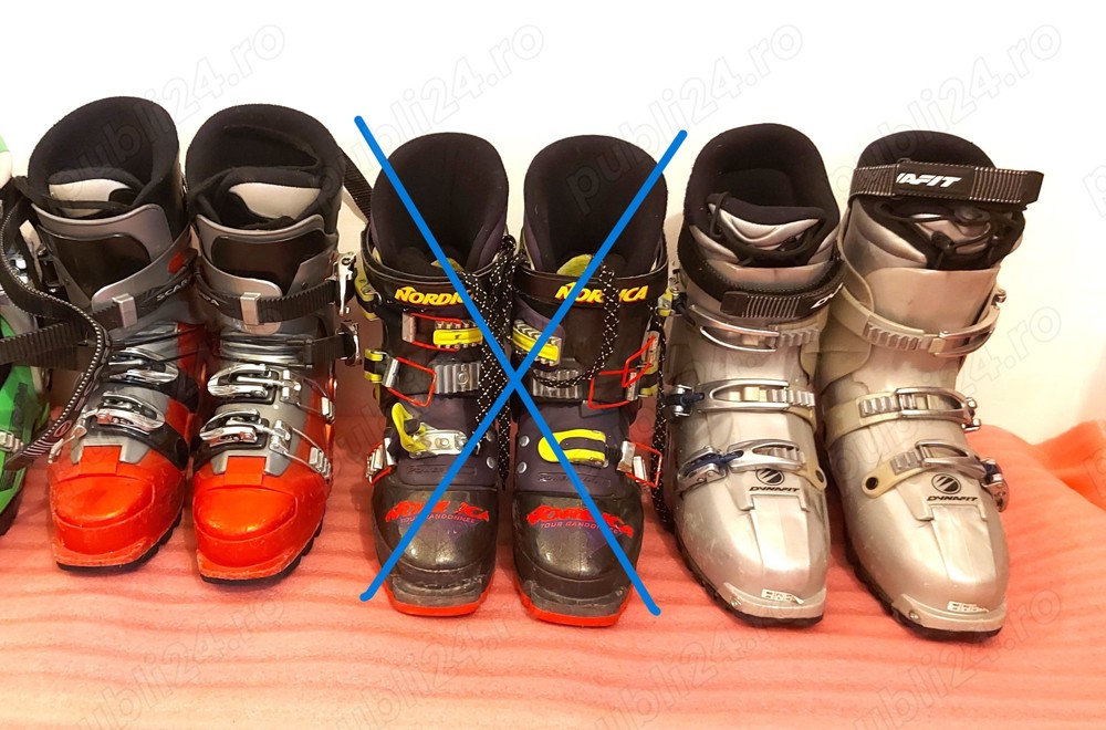 Clapari de tura Scarpa Denali TT nr. 37 - 38 si Dynafit nr. 40 - 41