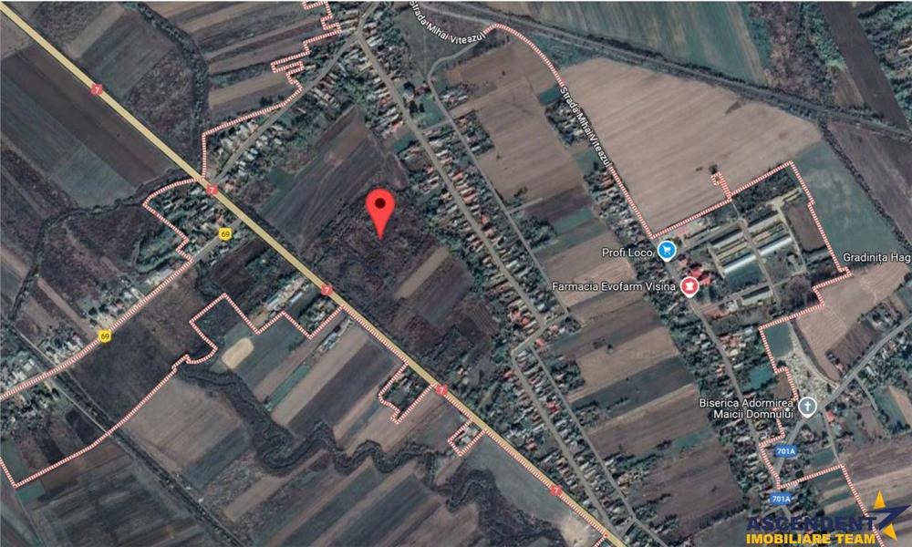 Oportunitate investitionala 29.200 mp teren intravilan,recomandat: mini-cartier de blocuri,case vile
