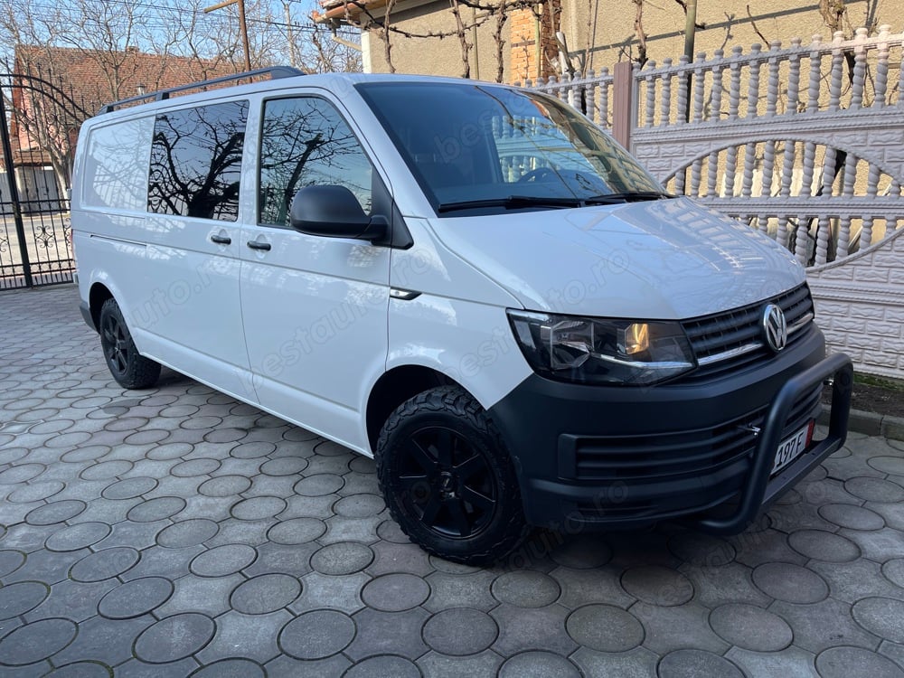 Volkswagen T6 -Transporter 2.0TDI-140CP Mixt 6 Locuri CLIMA Model LUNG