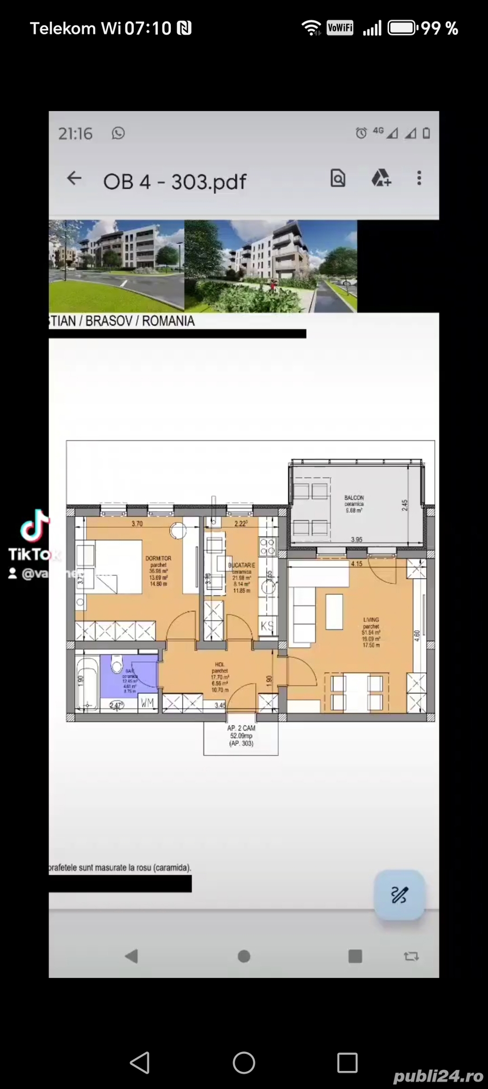 Apartament 2 camere 