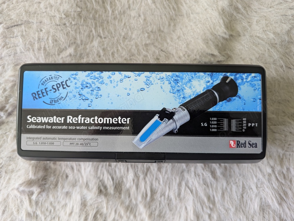 Vand refractometru Red Sea aproape nou,putin folosit