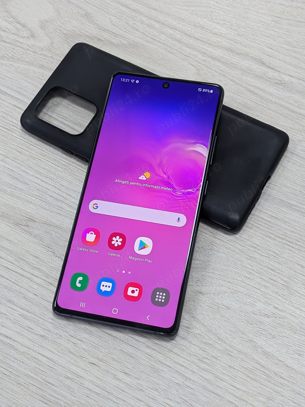 Samsung Galaxy S10 Lite 128GB 8gb memorie G770F + Folie + Cablu + Husa 48MP 6.7" Display 45w Incarca