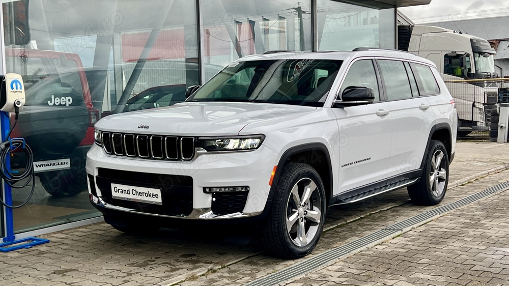 Jeep Grand Cherokee L 7 Locuri WL 3.6V6 290CP ATX8 4WD Limited Plus cul. PW7 White - AutoSiena