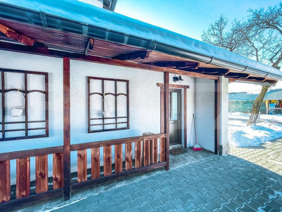 Casă deosebită în Vatra Dornei, stil rustic în confort modern