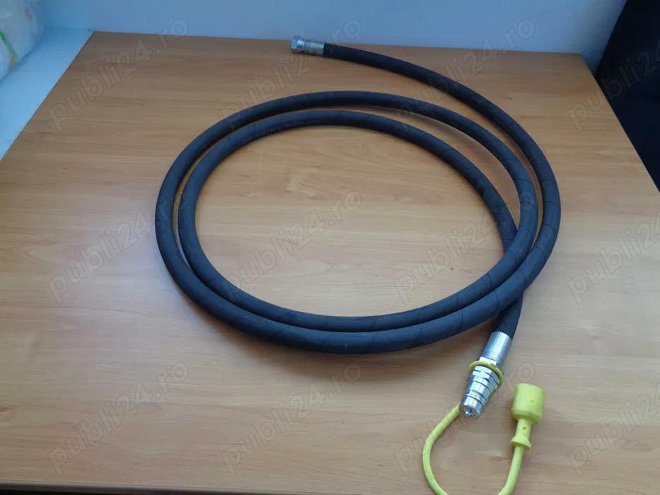 Furtun disc tractor filet standard metric M20 cu cupla mos tata con