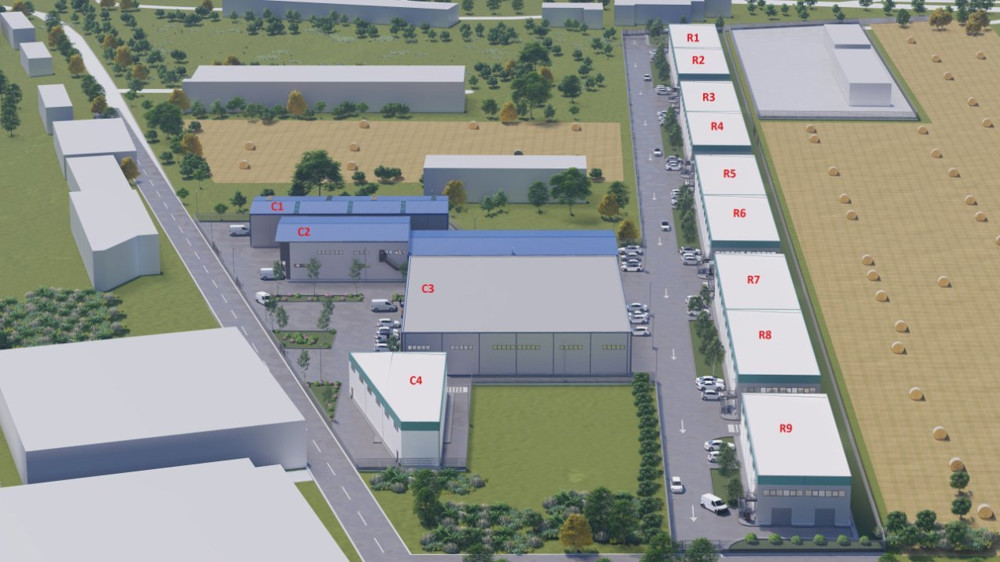 Parc Logistic format din 14 hale partial inchirate | Popești-Leordeni