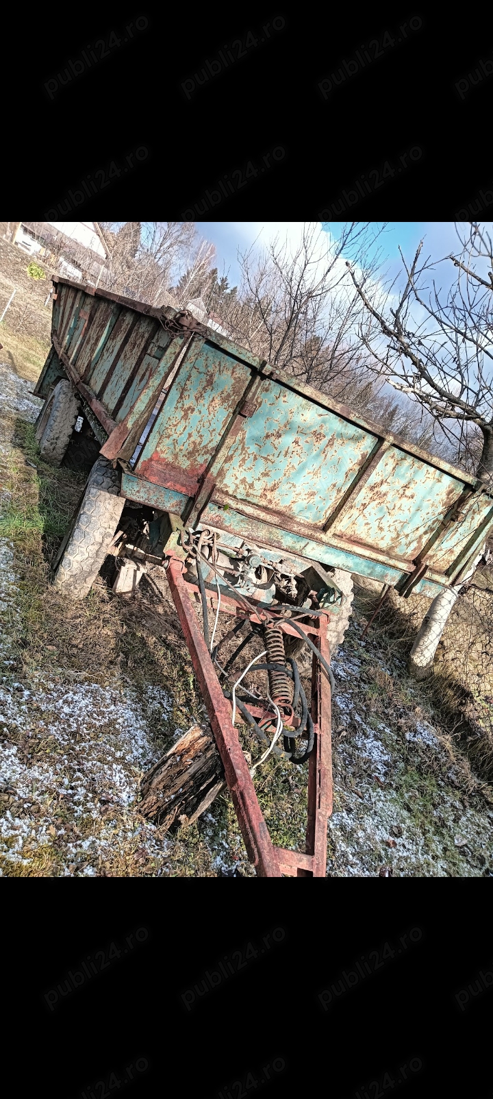 Remorca agricola stare foarte buna