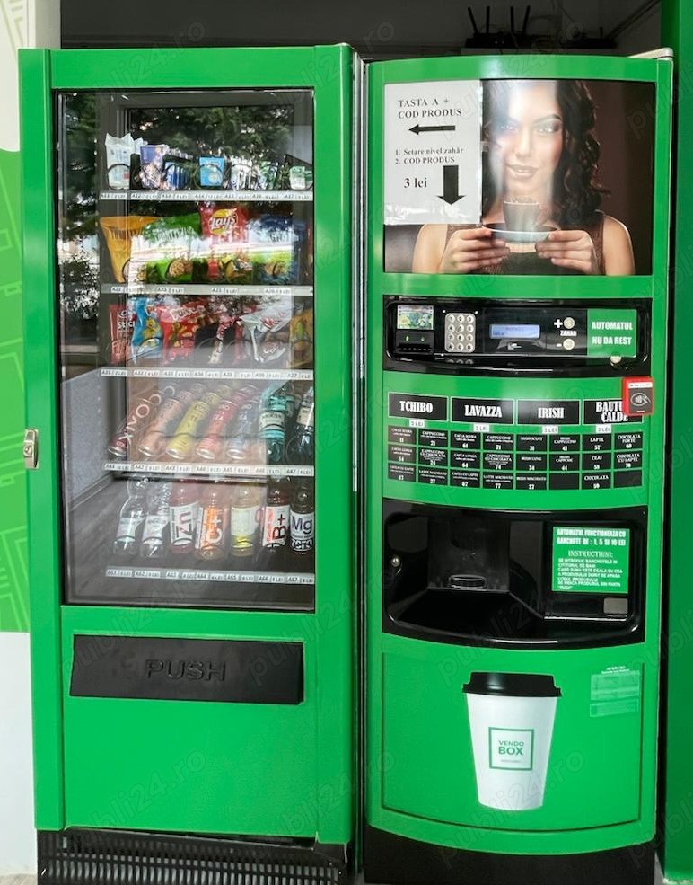 Automate cafea , snack