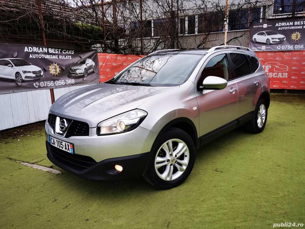 Nissan Qashqai+2-2.0dci-7 locuri-An 2011-Euro5-Klimatronic-Panoramic-Posibilitate Finantare