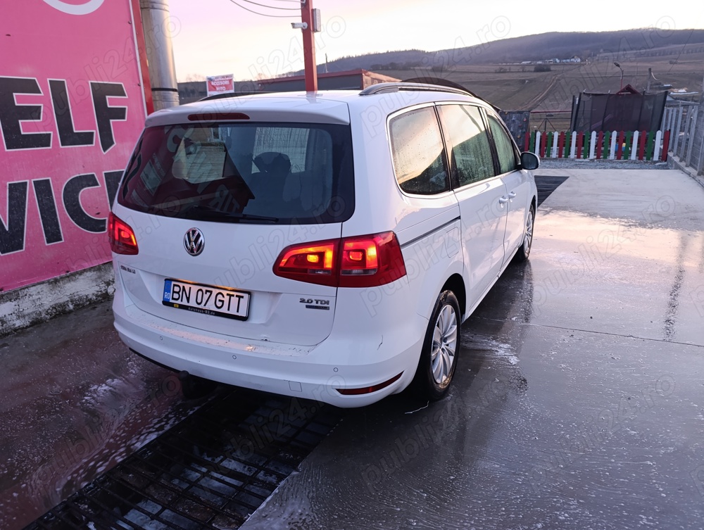 Vw sharan 20.tdi.140 cp. 2012 schimb cu 8+1