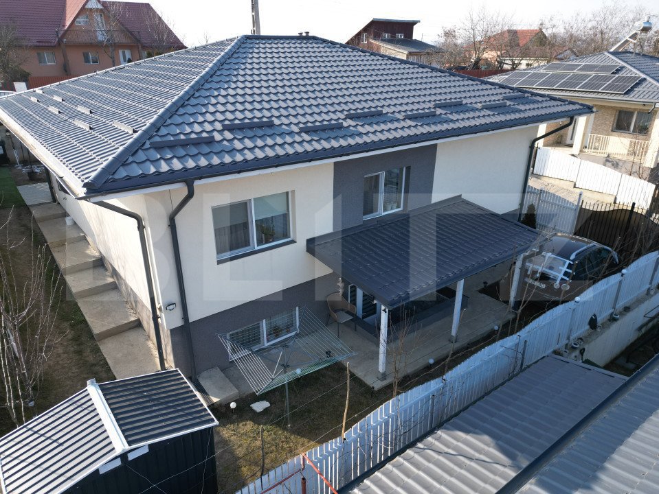 De vazare casa  moderna cu un miniapartament suplimentar la demisol in Hlincea