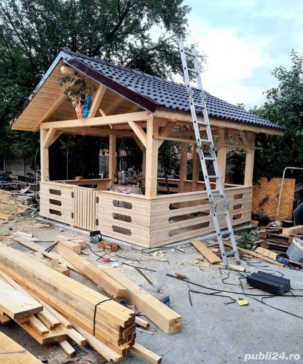 Foisoare ,pergole moderne terase sau acoperisuri 