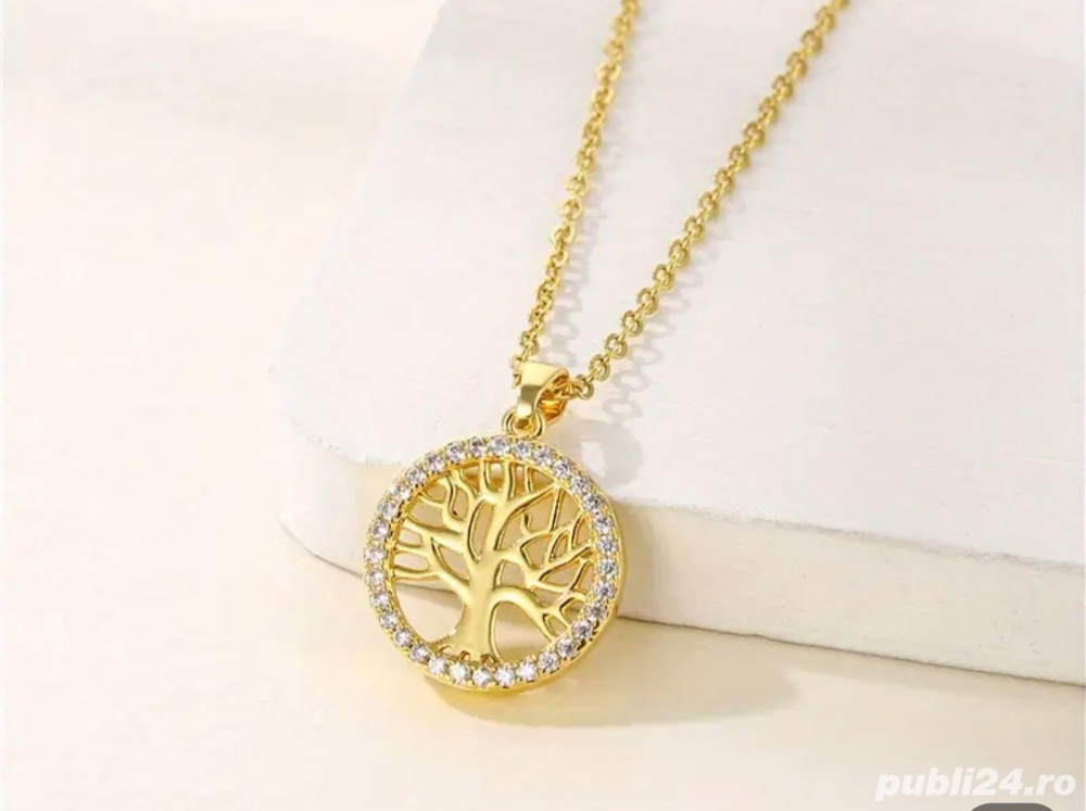 Lanț  placat cu aur de 18 K