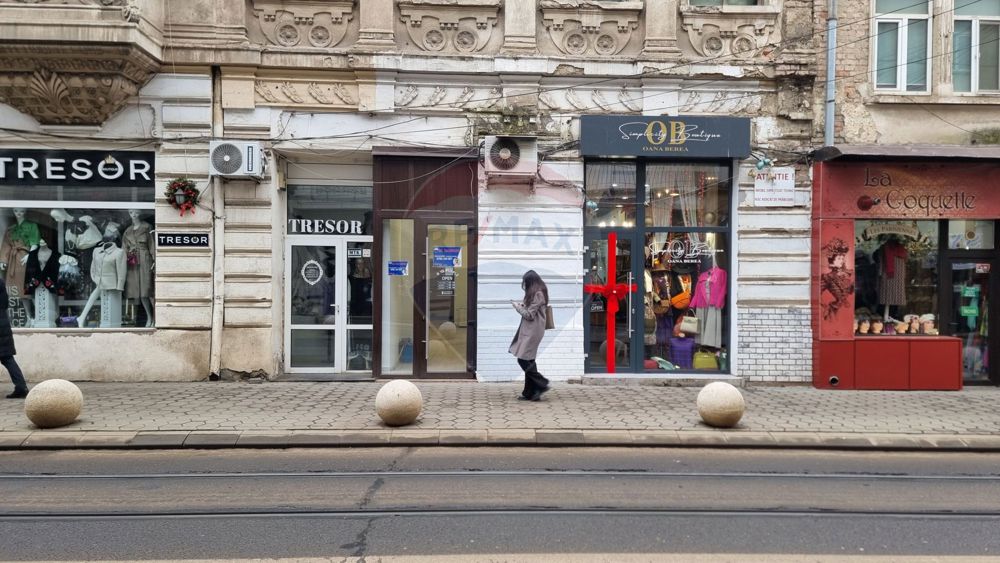 Spațiu Comercial de Închiriat – 90 mp, Ultracentral, Iași