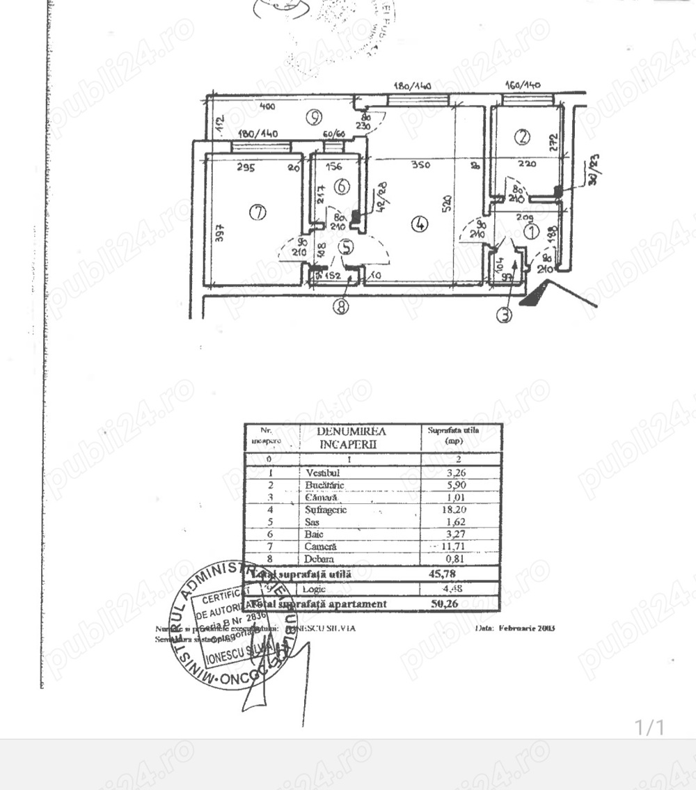 Apartament modern cu 2 camere în Titan ,piata minis, 1 decmbrie 1918- gata să devină 