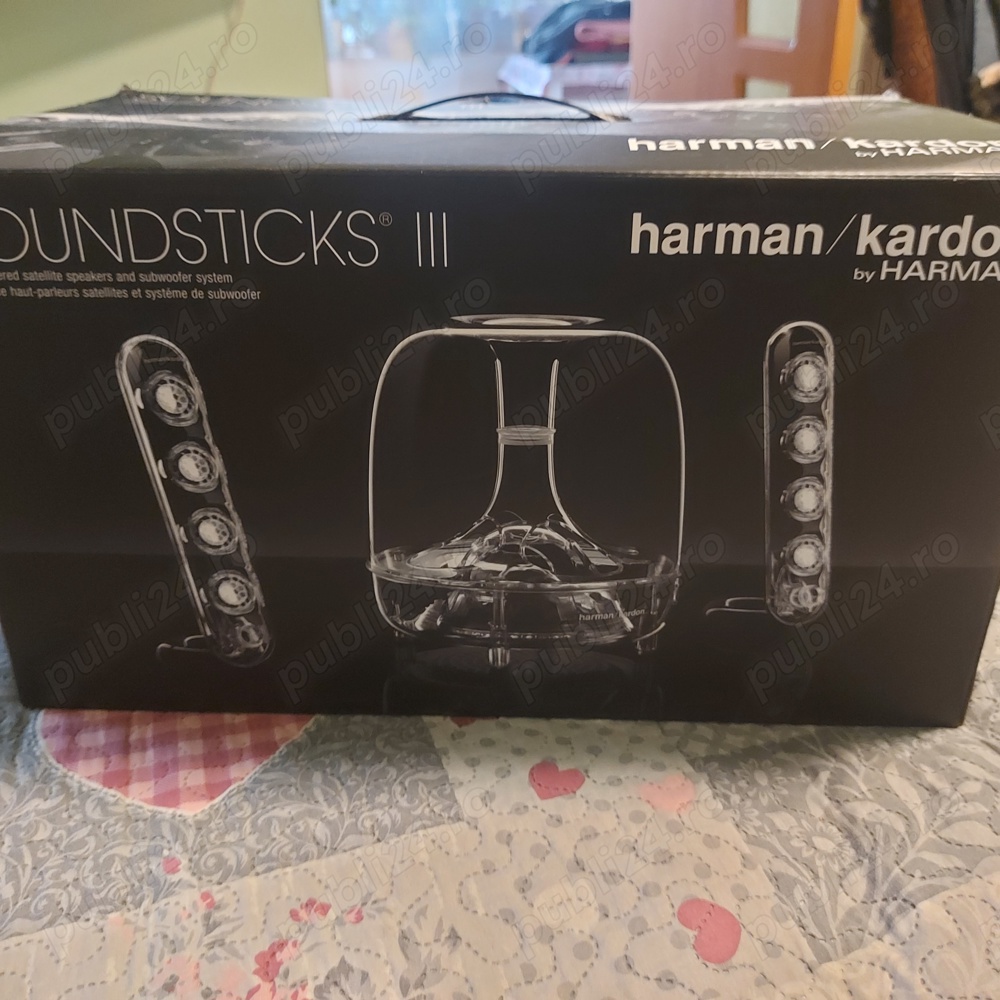 Boxe active cu subwoofer pentru birou