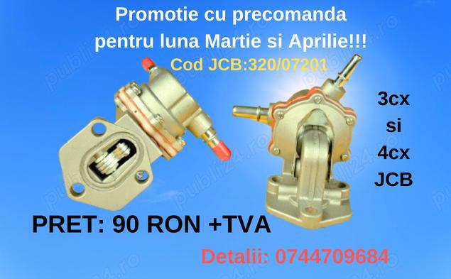 Pompa alimentare 3cx 4cx jcb  cod jcb 320 07201