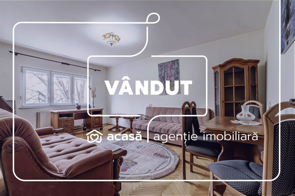 VÂNDUT! Apartament decomandat, etaj 1 cu balcon, Calea Iuliu Maniu.