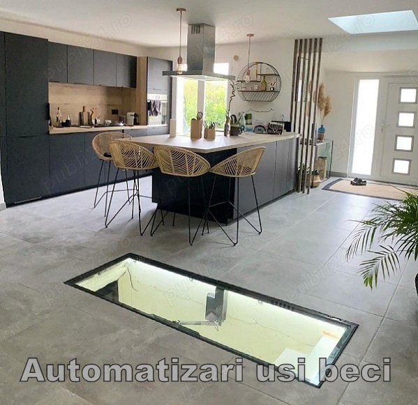 Sistem electric automatizat deschidere capac beci