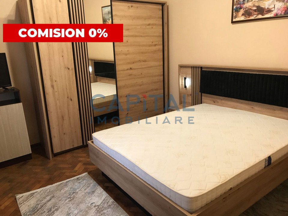 0% Comision! Apartament cu 1 cameră de închiriat, Central