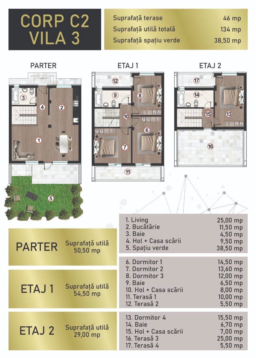 Vila Spațioasă și Modernă de Vânzare Sector 4 Metalurgiei