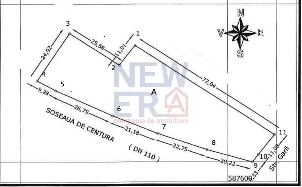 Teren Comercial/Industrial cu Poziție Strategică – Jilava, Sosea Centura