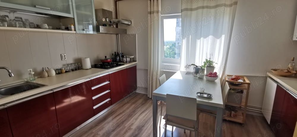 Proprietar inchiriez apartament 2 camere decomandat, centrala proprie, bloc 91