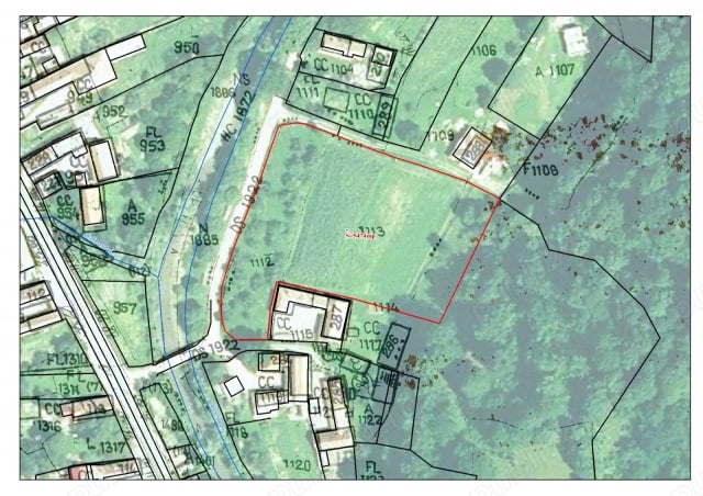 Teren de vanzare, zona Fagarasului, Sinca Noua, deschidere 70ml, 8250 mp, 104.000euro