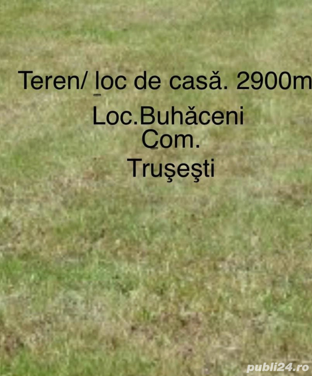 teren intravilan 2900 m