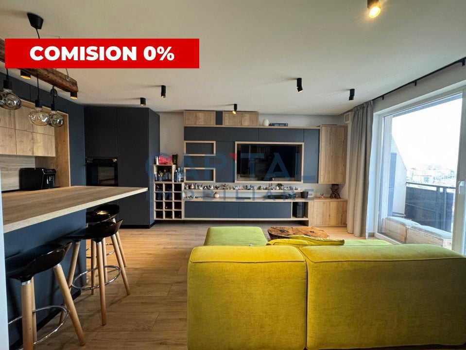 Comision 0 % 2 camere de lux, parcare, priveliste, Grand Park