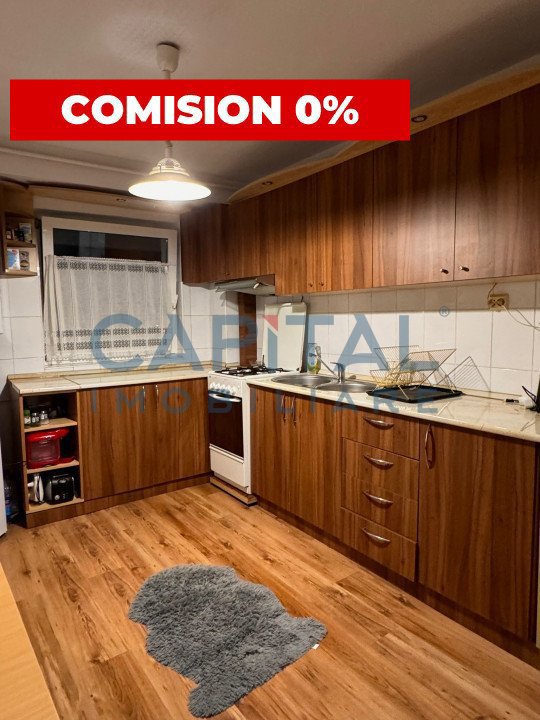 C0MISION 0! Apartament 56mp, decomandat, 2 camere, parcare, zona Profi