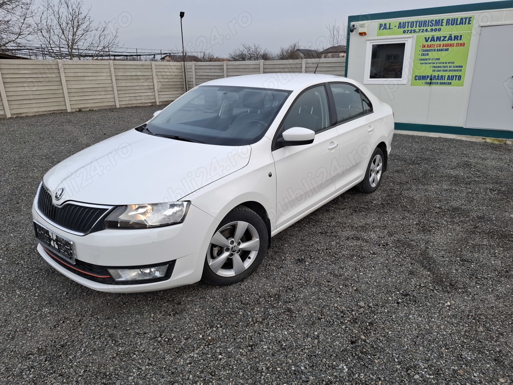 Skoda Rapid 1,2i an 2013, posibil GARANTIE si RATE !!