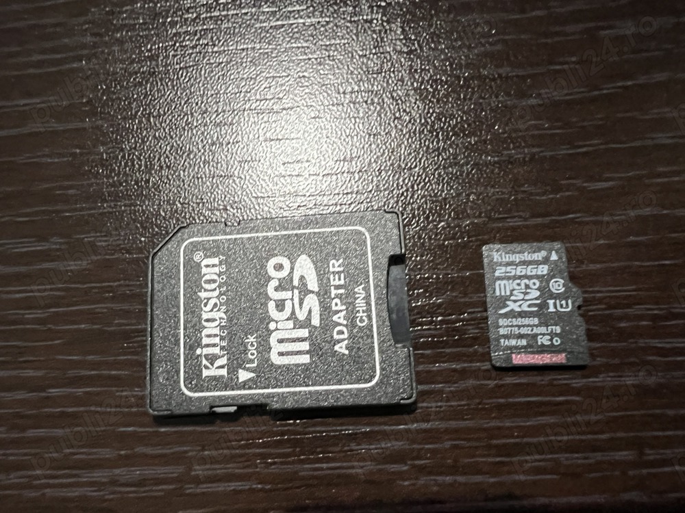 Card memorie MicroSDXC Kingston Canvas Select 256GB Class 10 UHS-I +Adaptor