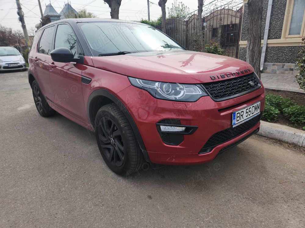 Land Rover Discovery Sport 4x4, an 2018, 2.0 diesel 180 CP, automat, cutie ZF 9 trepte, 5 locuri