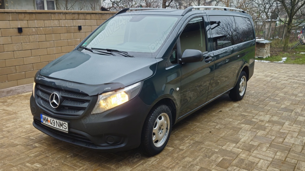 Mercedes-Benz Vito 114 Tourer lung 2.2 CDI, 2015, 7+1 locuri, 275.000 Km, Euro 5 fara AdBlue