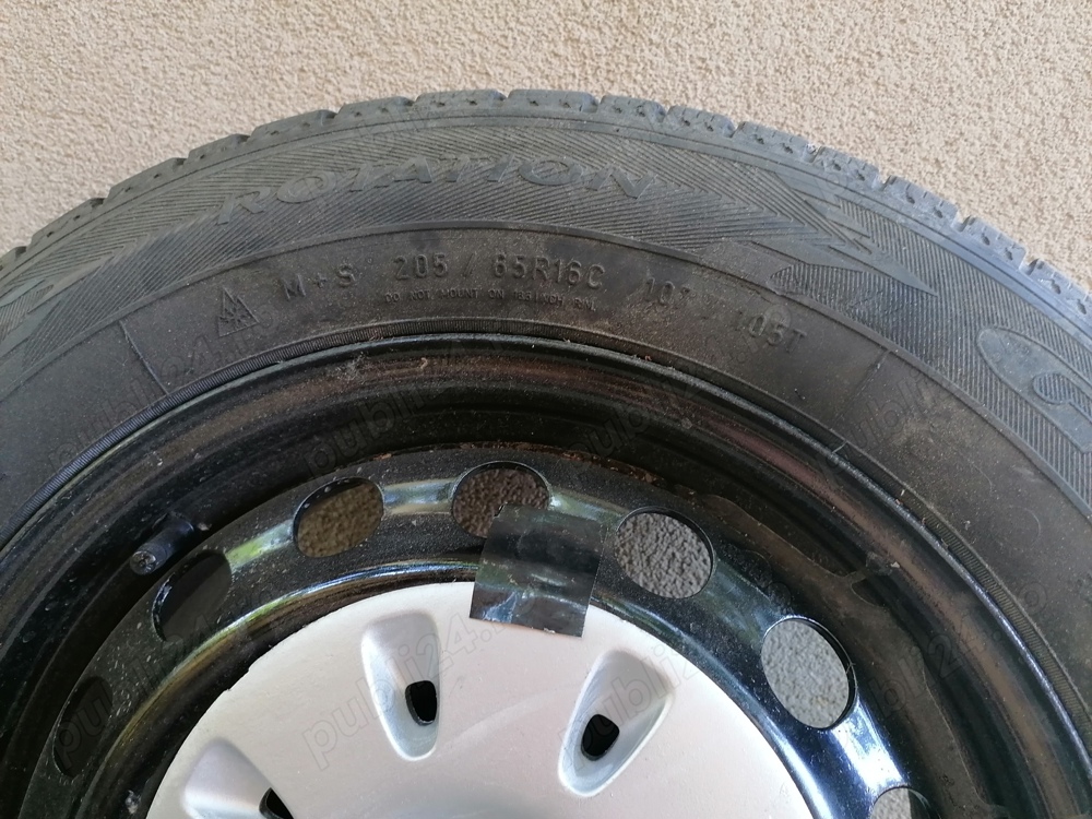 jante Mecedes Vito R16  5x112  cauciucuri  C ms