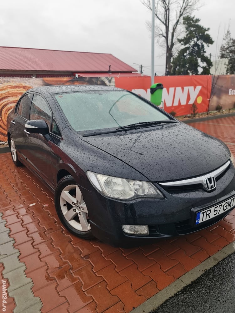 HONDA CIVIC SEDAN 2008 BENZINA, 1,8 LITRI, 140 CP.