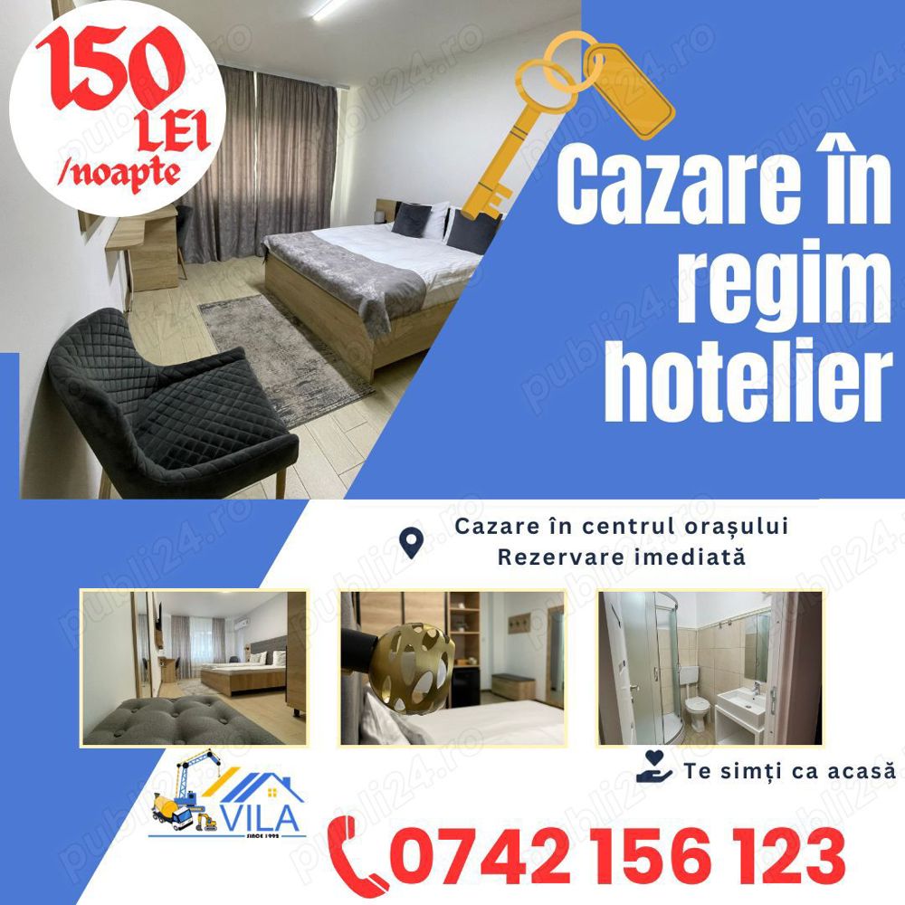 Camere de închiriat în regim hotelier- Tecuci, judetul Galati Camere de închiriat în regim hotelier- Tecuci, judetul Galati