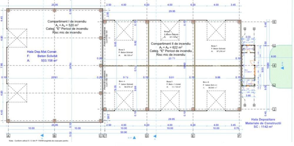 MX097 Pretabil investitie, Sacalaz