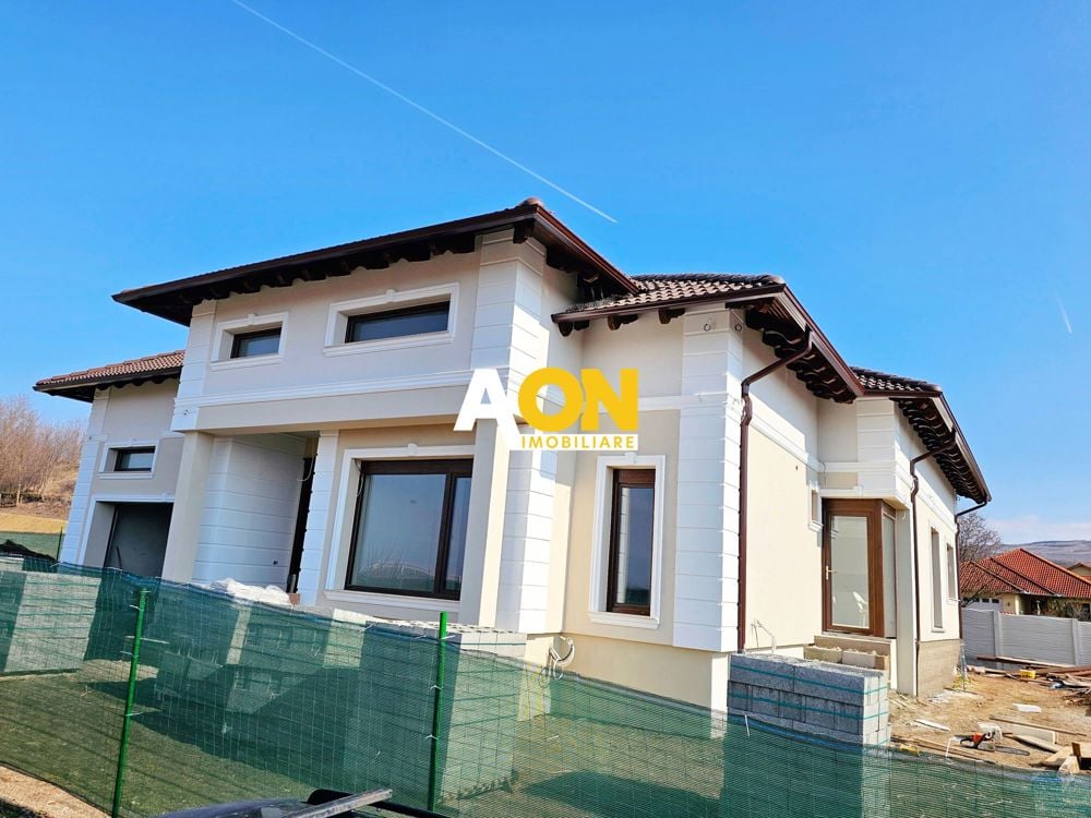 Casă 6 camere în Ciugud, dotări premium și design modern, 710 mp teren