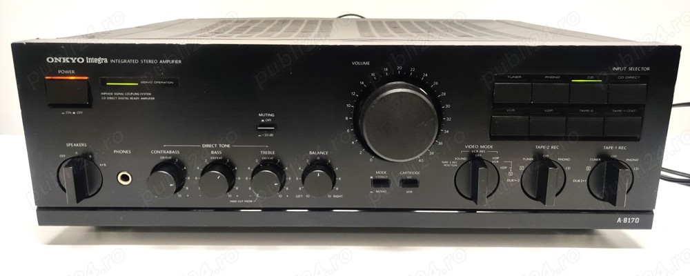Onkyo Integra 8170 amplificator audiophile clasa A muzica stereo