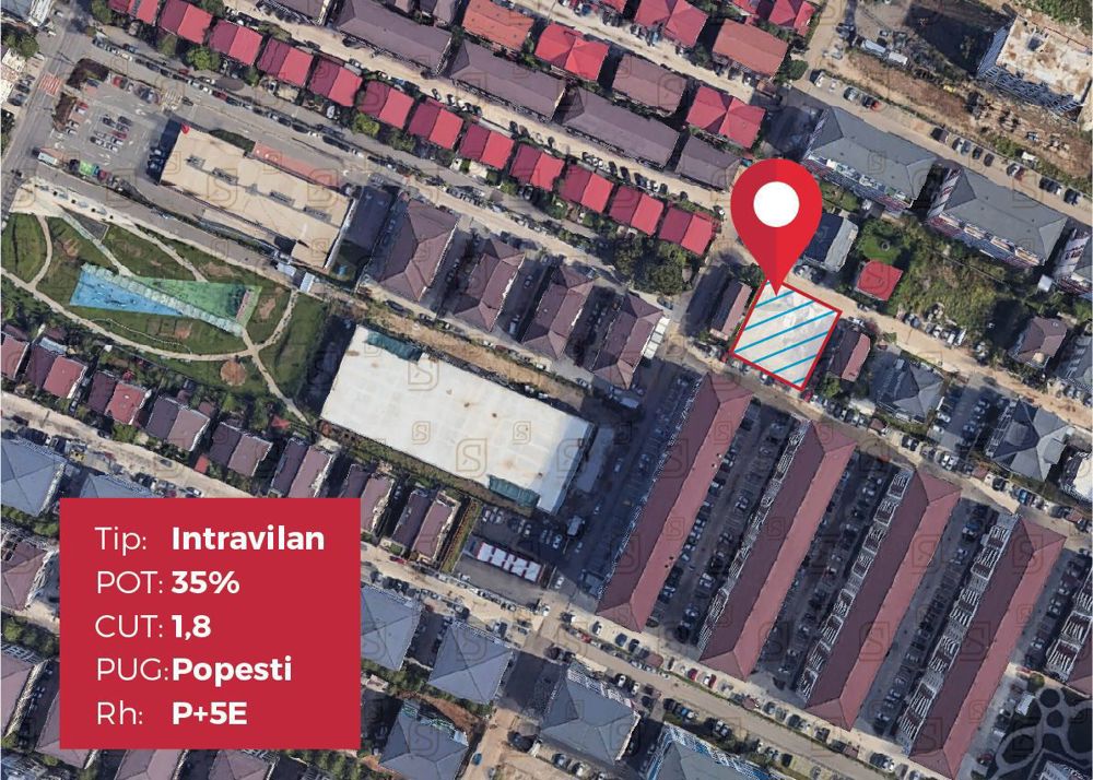 Teren de vanzare, 800 m fata de metrou Berceni, ideal dezvoltare imobiliara