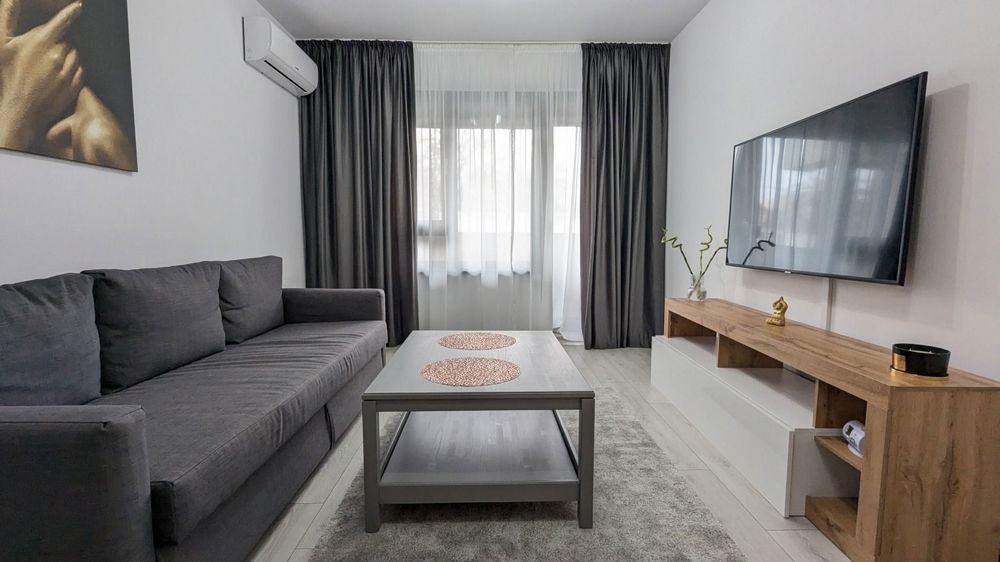 Apartament 2 camere, curte privata, prima inchiriere, Metrou Aparatorii Patriei