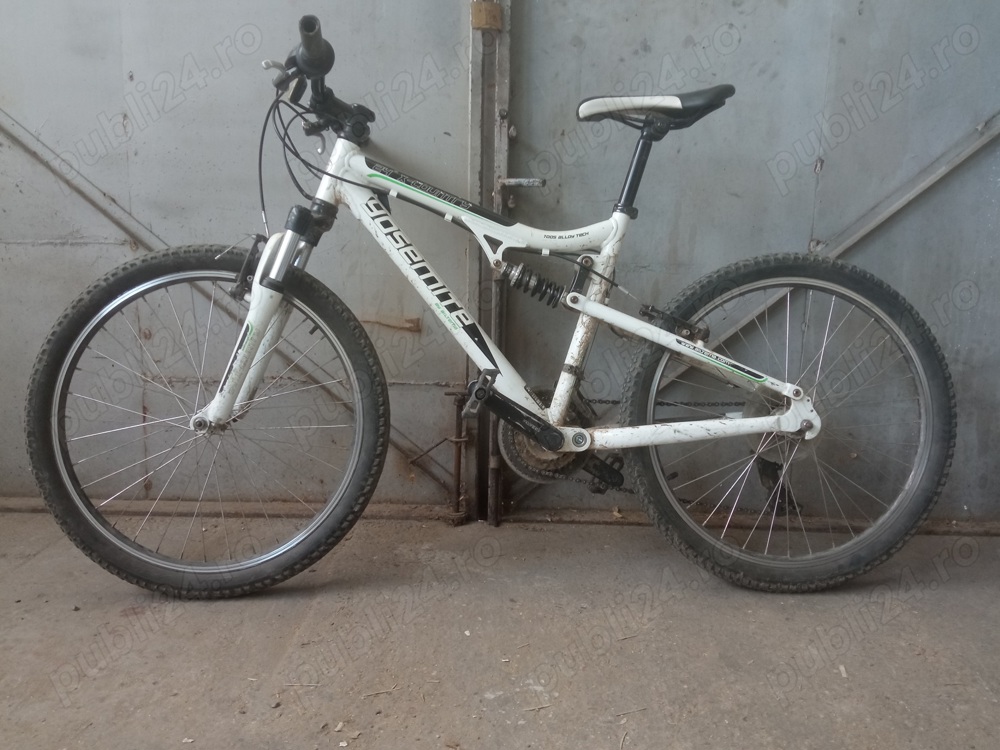 Bicicleta MTB 24 full suspension