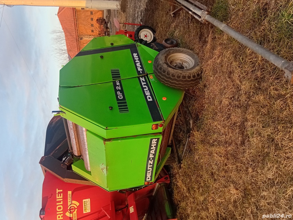 vand utilaje in stare buna care se pot proba la fata locului