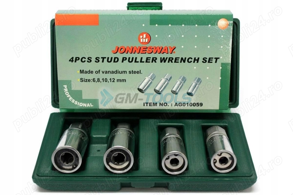 Extractor stifturi set 4 buc 6,8,10,12 mm