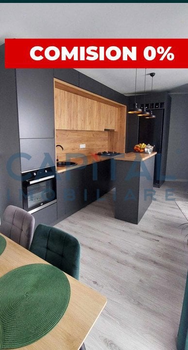 Comision 0 %  Apartament  3 camere, parcare, imobil 2021, Buna Ziua