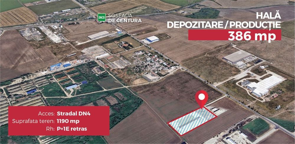 Hala depozitare – productie, Popesti Leordeni, DNCB, Autostrada A0