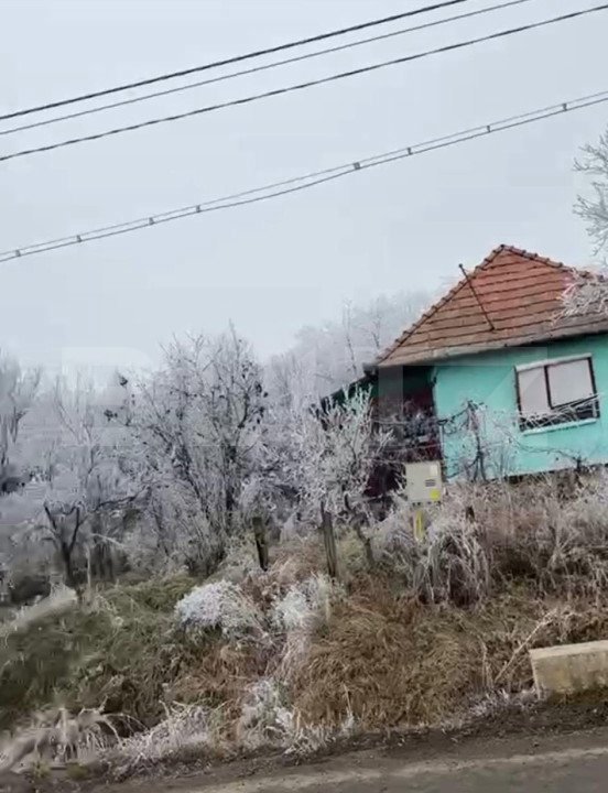 Casa cu 2 camere, 60 mpsi teren 7000 mp, la 40 km de Bistrita